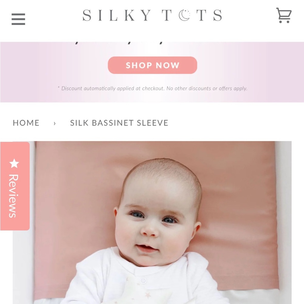 Silky Tots Bassinet Sleeve